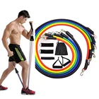 Набор эластичных лент для фитнеса, комплект эластичных эспандеров для тренировок, 5 шт.