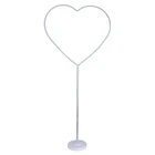 Шарик в форме сердца держатель селфи палка любовь шар колонна-подставка одежда для свадьбы, дня рождения фон Свадебные украшения Baby Shower поставки