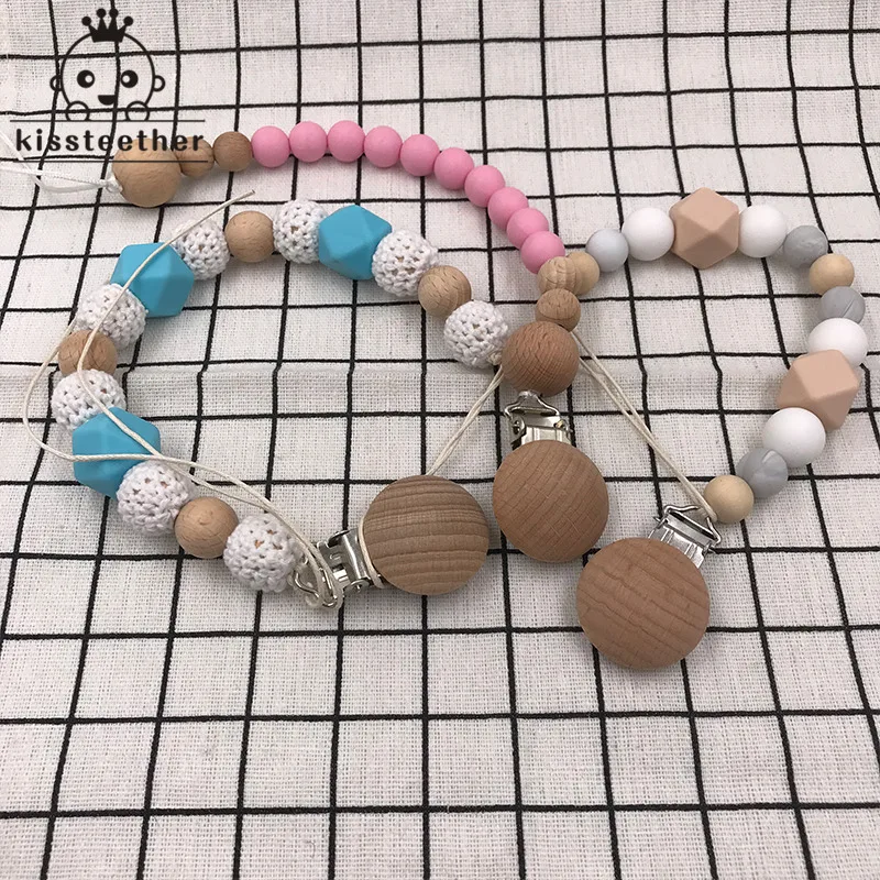 20 штук деревянный детский успокоитель аксессуары для кормления из бука соски