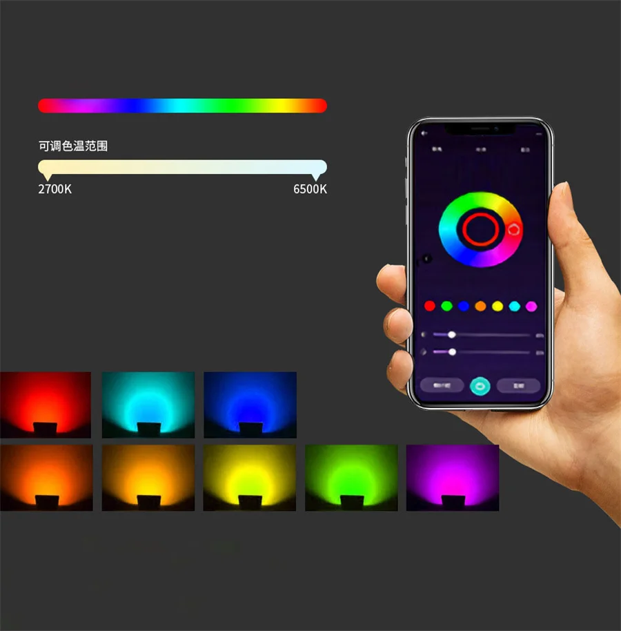 Уличные светодиодные прожекторы с регулируемой яркостью 24 Вт | Лампы и освещение