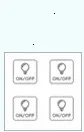 Настенный сенсорный светильник с Wi-Fi, белая стеклянная панель, синий светодиодный, для ЕС и Великобритании, универсальный, умный дом, управление телефоном, 1 комплект, 2 способа, 90-240 В, круглый