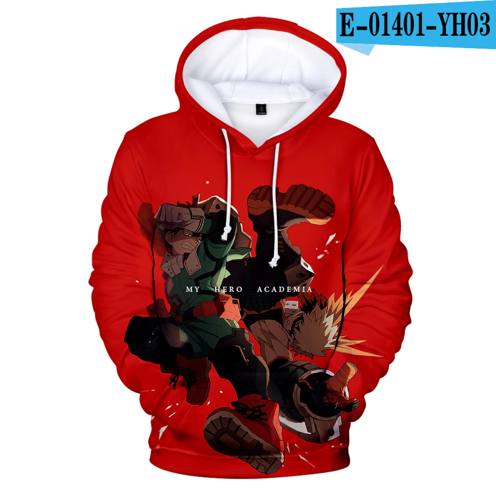 Новейшие костюмы для косплея Boku No My Hero академия толстовки свитшоты Bakugou Todoroki Shoto