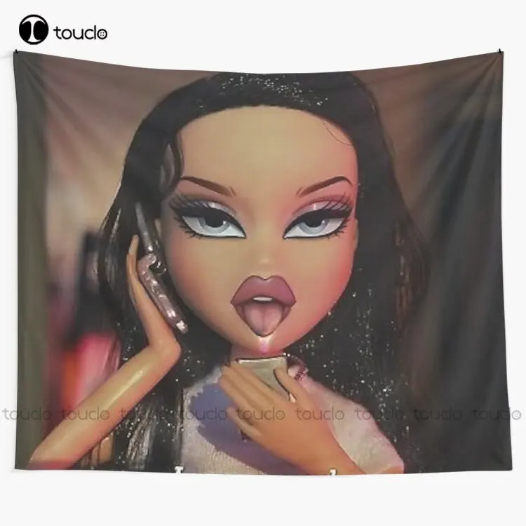 Jennifer Bratz Movie Film Cinema E Girl Tapestry Funny College Tapestry Blanket Tapestry Bedroom Bedspread Decoration Funny Wall