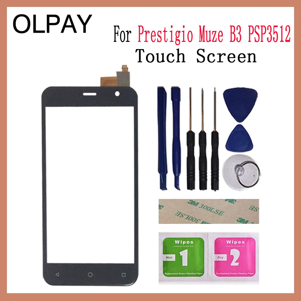 Дигитайзер сенсорного экрана мобильного телефона для Prestigio Muze B3 PSP3512 DUO 5,0 ''дюймовый сенсорный стеклянный датчик запасные части