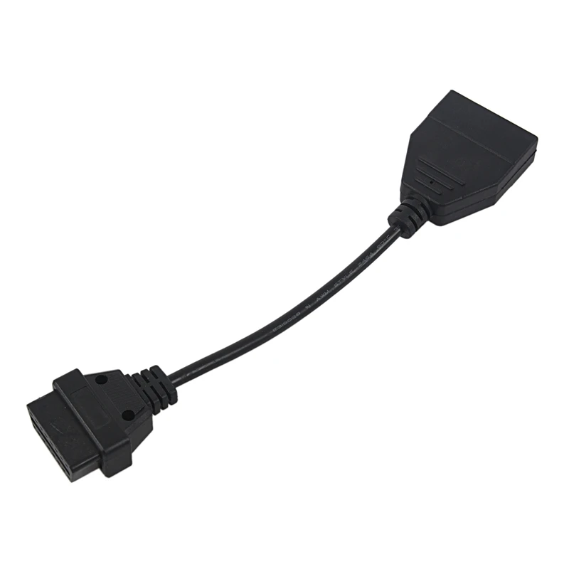 NEW-OBD2 удлинитель 12 Pin к 16 гнездовой OBD1 OBDII разъем адаптер для GM транспортных