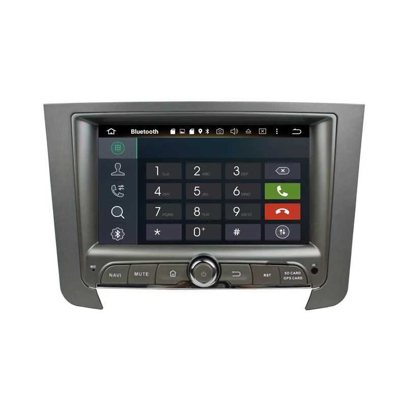 Автомобильный dvd плеер с восьмиядерным процессором Android 10 4 Гб ОЗУ для Ssang yong rexton 2014