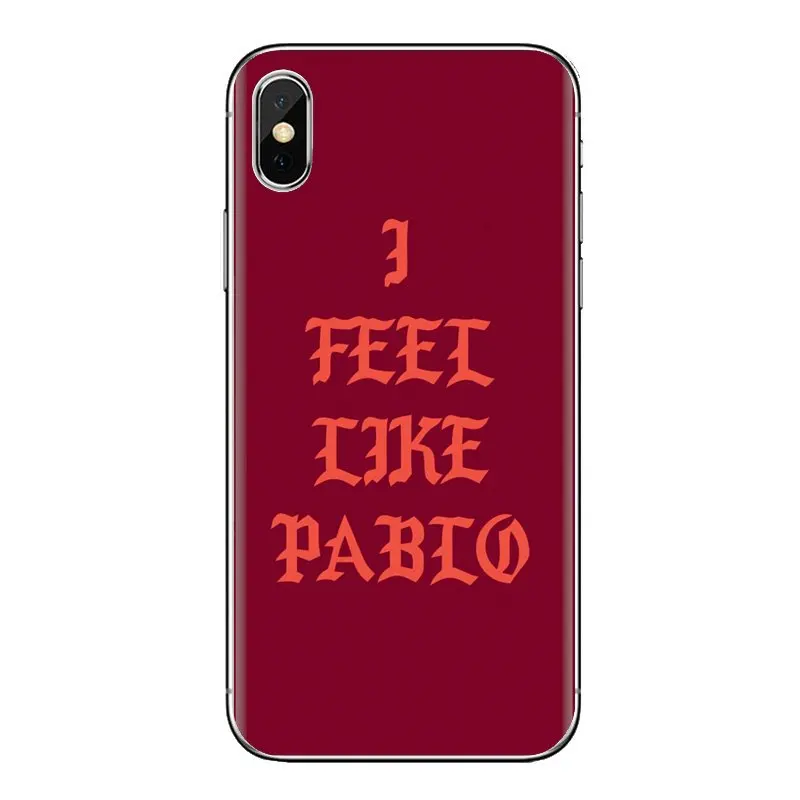 Kanye West I FEEL LIKE PABLO Мягкий ТПУ чехол для телефона sony Xperia Z Z1 Z2 Z3 Z5 compact M2 M4 M5 C4 E3 T3 XA huawei