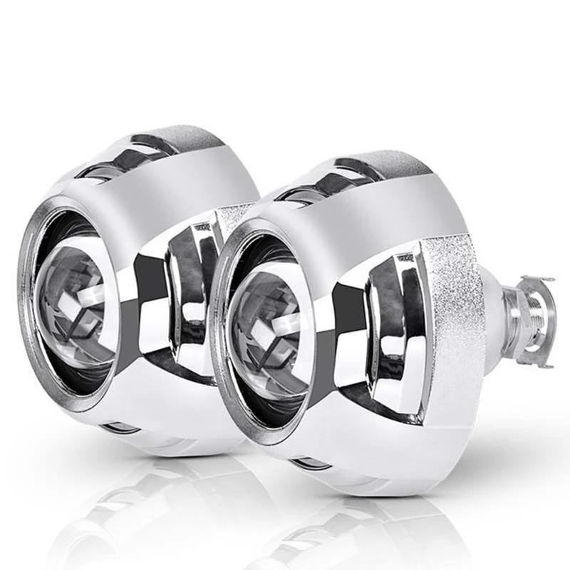 Автомобильные брендовые стильные линзы 2 5 дюйма проектора Bi Xenon простая