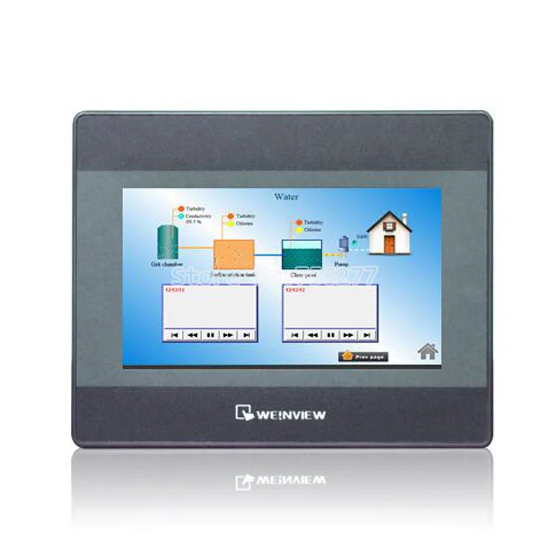 Новый MT6071iP 7 &quotHMI TFT lcd 800*480 HMI 2 USB порта weintek hmi дюймовый сенсорный экран для