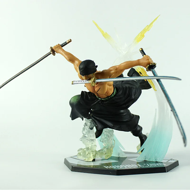 

One Piece figurine Luffy Ace Roronoa Zoro Fierce battle ver. PVC Action Figure Collection Model Toys doll for kids 13-21cm