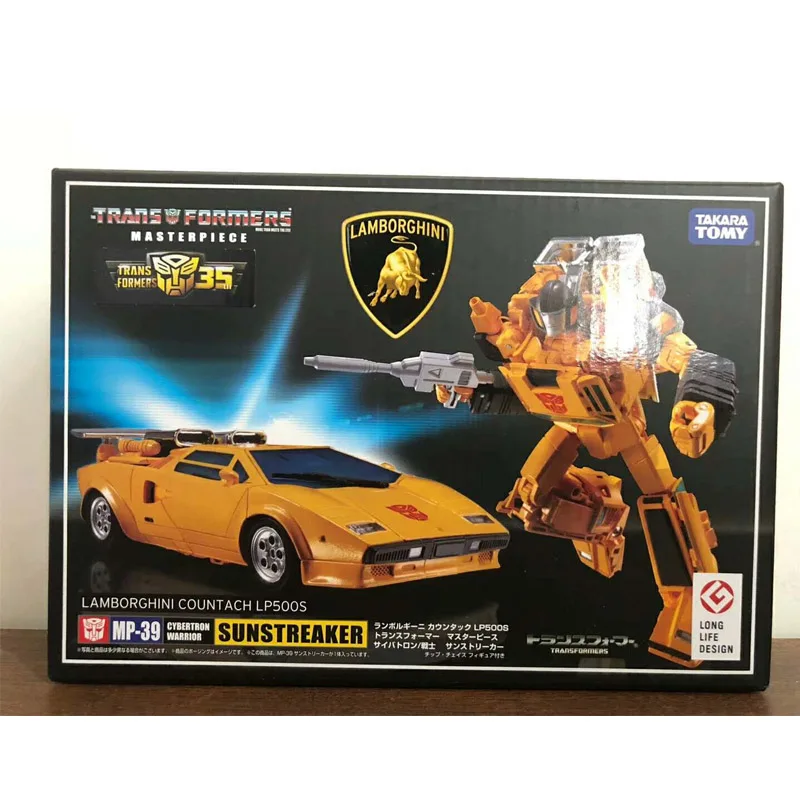 

Takara Tomy Transformers MP39 MP-39 Sunstreaker Transformation Robot Car Metal part Deformation Robot Toy for Kids