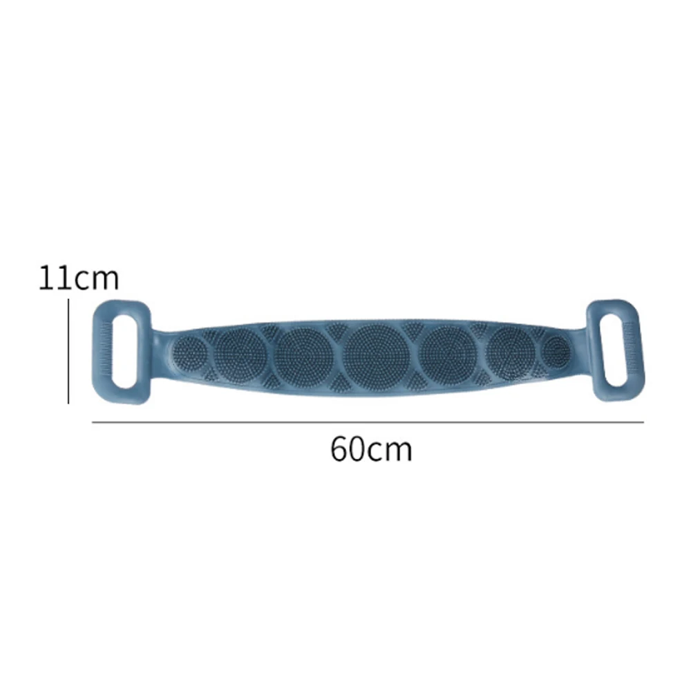 

Bath Shower Magic Silicone Brushes Bath Towels Peeling Body Massage Shower Extended Scrubber Skin Clean Shower Brushes Bathroom