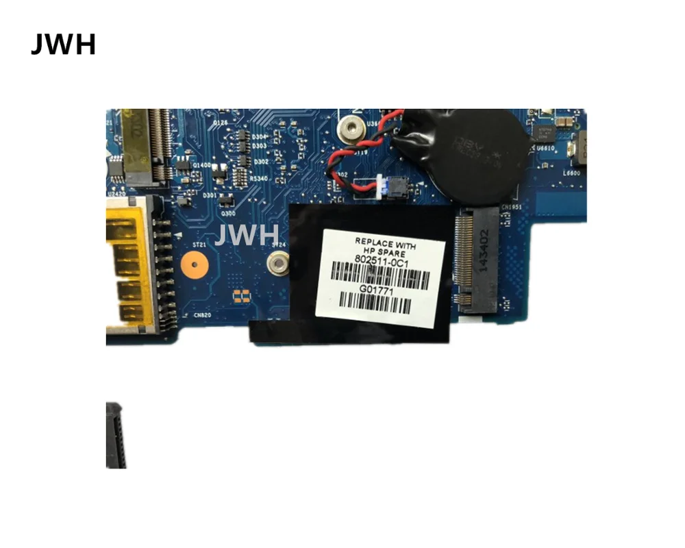 Материнская плата для HP EliteBook 840 850 G1 i5-4300U 802511-001 802511-501 802511-601 протестирована |