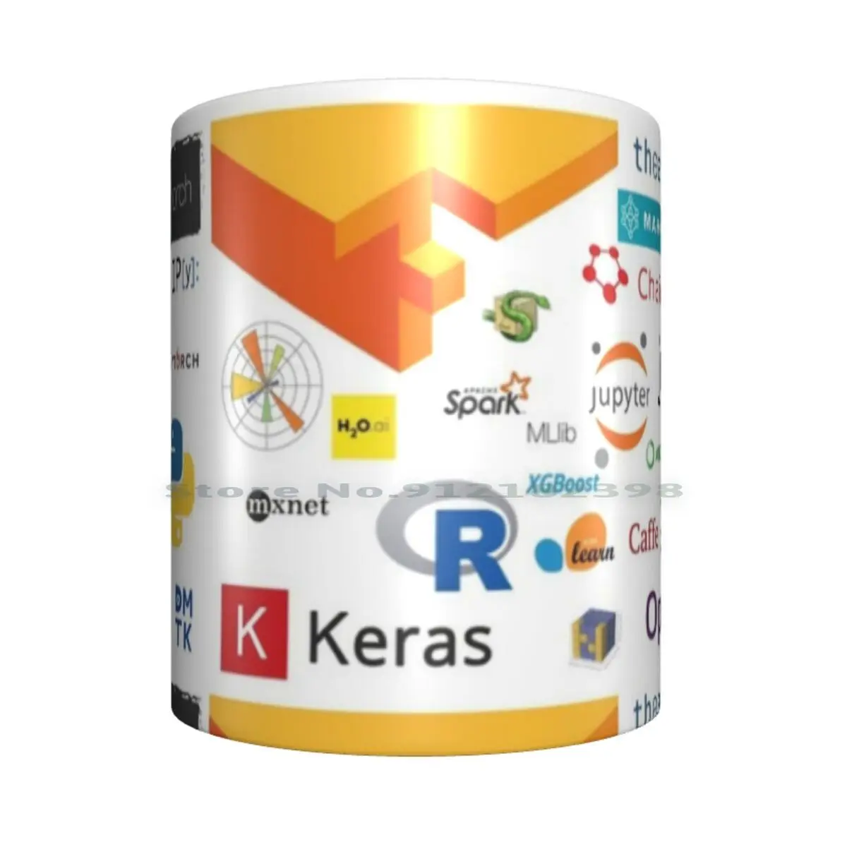 Ml наклейка с пейзажем керамические кружки кофейные чашки Кружка для молока и чая