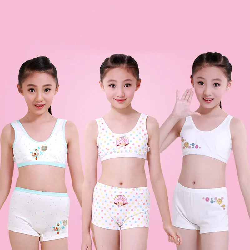Хлопковые подтяжки бюстгальтеры для девочек 12 лет одежда молодых девушек топы