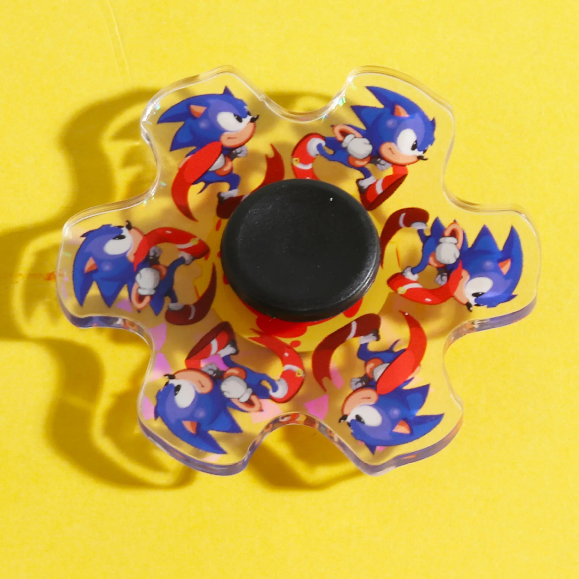 Animated Fidget Spinner Toys Fun Cool Dynamical Anti Stress Changes Rotating Finger Tip Spinning Cartton Toy Games for Kids | Игрушки и