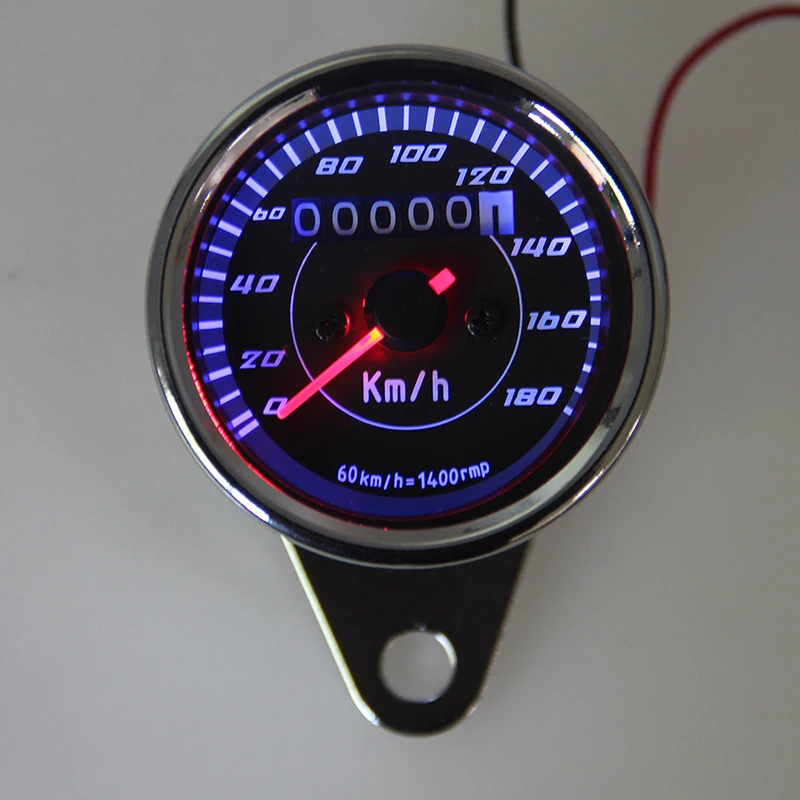 Тахометр POSSBAY для мотоцикла щуп одометр круизера кафе гоночного мотоцикла|tachometer