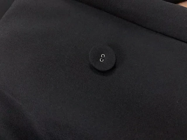 Женский хлопковый плащ volterra длинный черный тонкий 2019FW пальто боковые карманы для швов с длинными рукавами