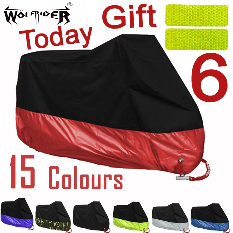 Водонепроницаемый Байкерский чехол для мотоцикла скутера УФ защита
