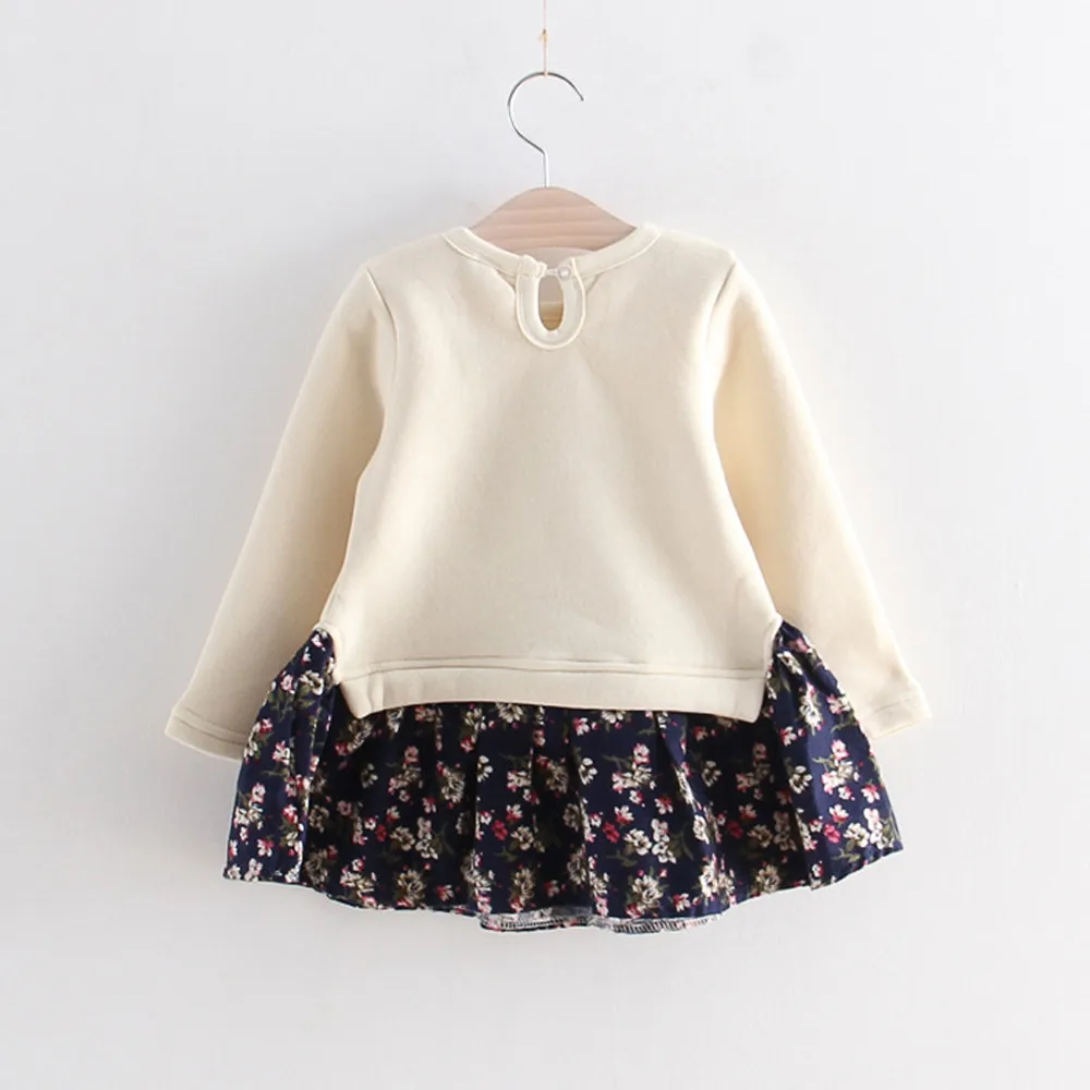 Детское праздничное платье принцессы с рисунком кролика и для маленьких девочек