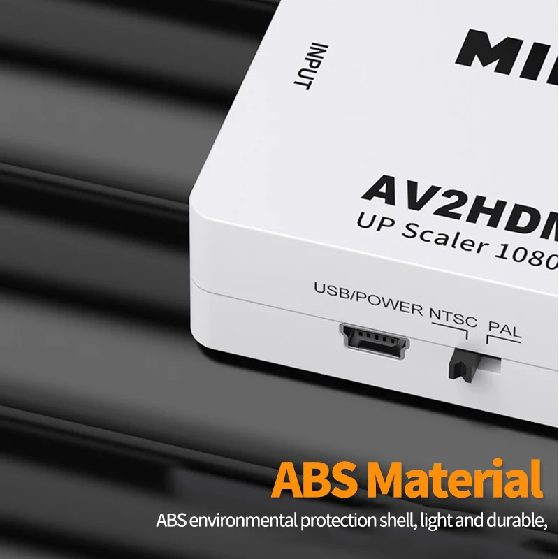 Преобразователь видео из AV в HDMI 1080P Высококачественный композитный аудио HD