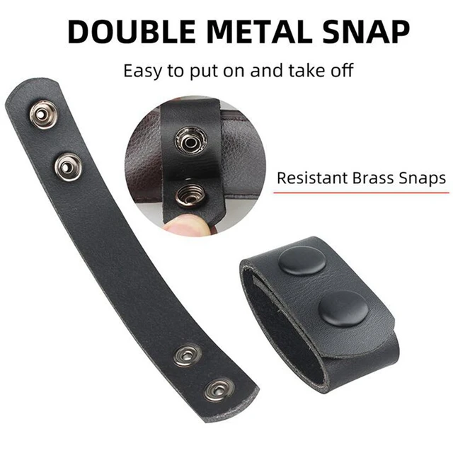 Belt Loop Belt Snap Portable PU Leather Tactical Belt Buckle Heavy