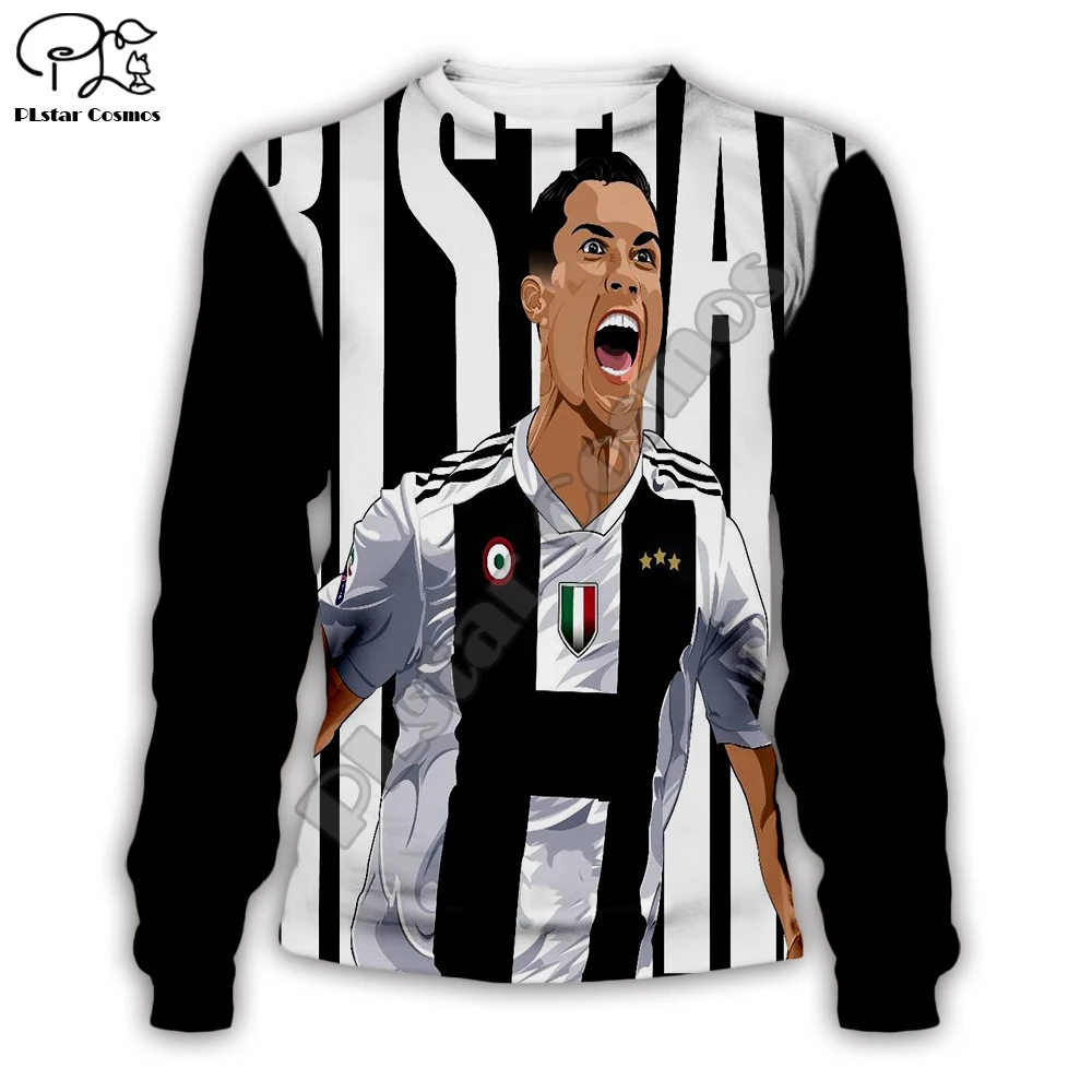 

PLstar Cosmos Cristiano Ronaldo Goat Athletes Football Player NewFashion Tracksuit 3DPrint Men/Women Streetwear Funny Hoodies D9