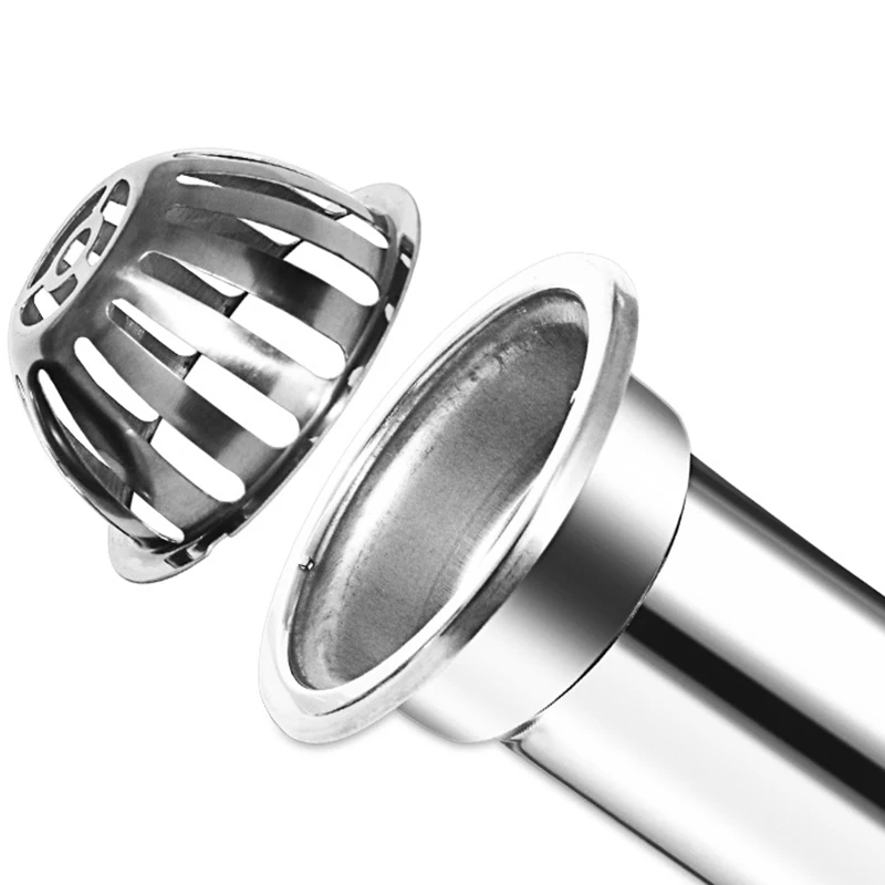 Practical Boutique Stainless Steel Balcony Roof Large Displacement Anti-Blocking Floor Drain Outdoor Rain Bucket Drainage | Обустройство