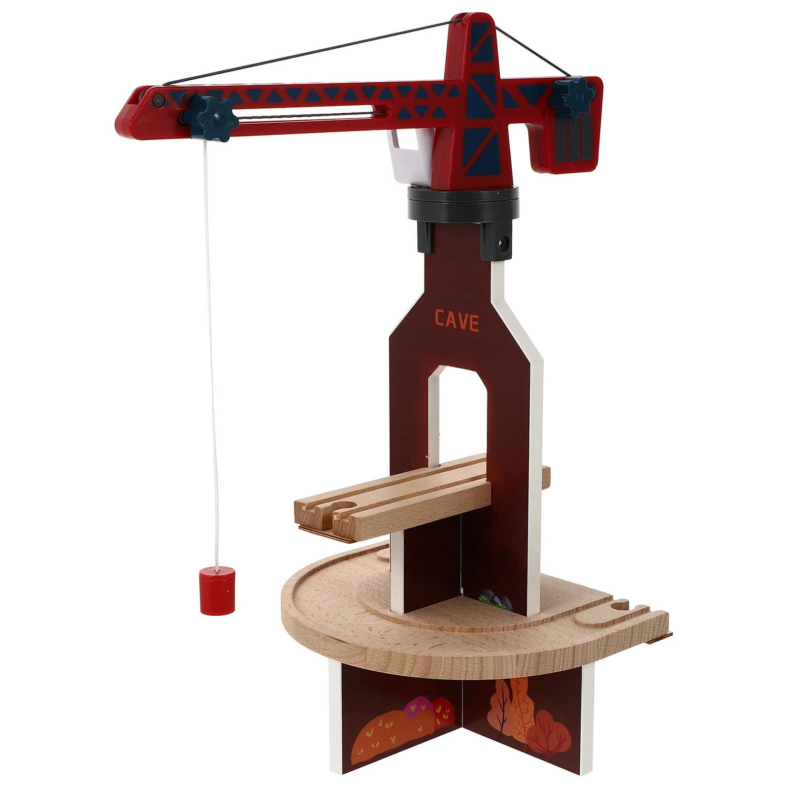 

1 комплект, деревянный башенный кран, магнитный кран, детская развивающая игрушка