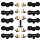 Комплект сопел для запотевания, садовый распылитель для капельного орошения, система охлаждения для внутреннего дворика