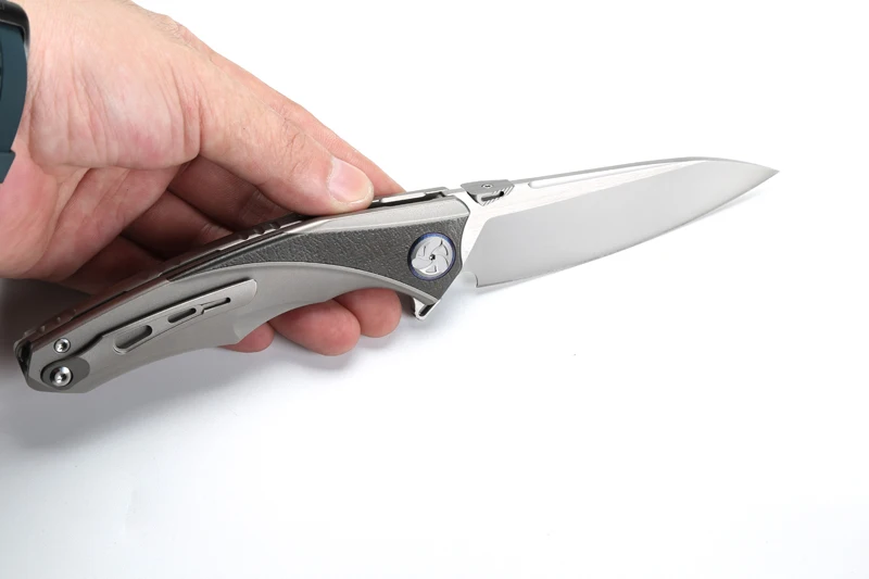LiBinGEDC, складной нож Raptor Flipper, титановая ручка S90V, лезвие, для улицы, тактические, для кемпинга, ножи для выживания, инструменты для повседневного использования