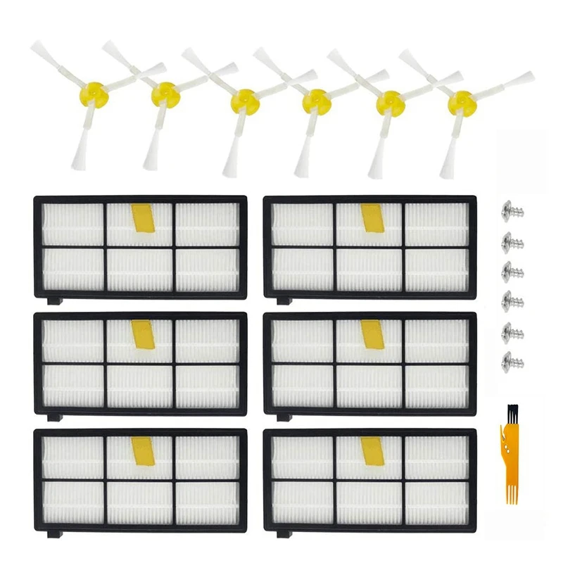 

Фильтры и боковые щетки, запчасти для Irobot Roomba 800, 900, 800, 805, 850, 880, 890, Аксессуары для пылесосов