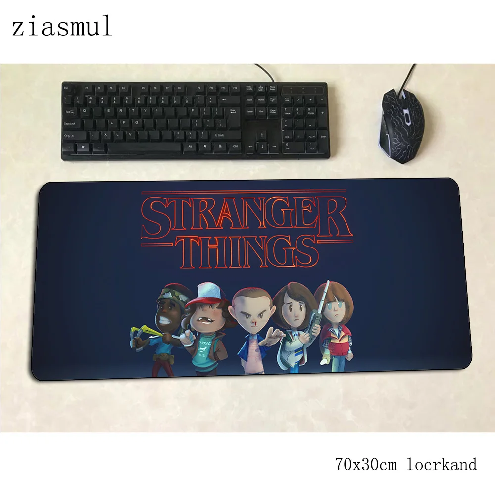 Очень странные дела коврик для мыши 70x30 см игровой Инди поп офисный ноутбук с