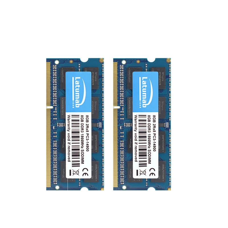 Оперативная память DDR3 для ноутбука 8 ГБ 16 32 1866 МГц|Оперативная память| |