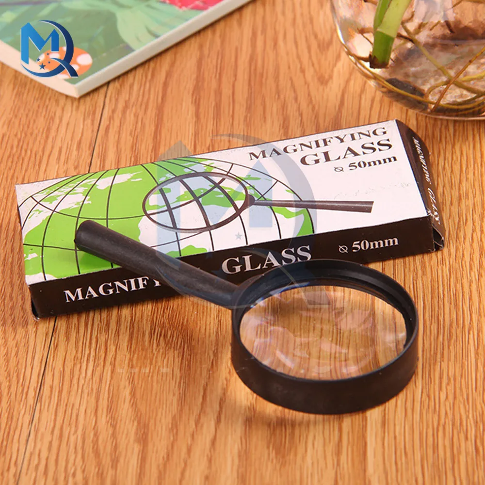Увеличительное стекло 100 мм из АБС-пластика 5 раз ручное удобное увеличительное