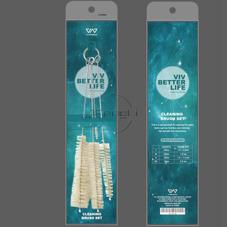 

Набор кисточек для чистки стекла VIV, 4 размера