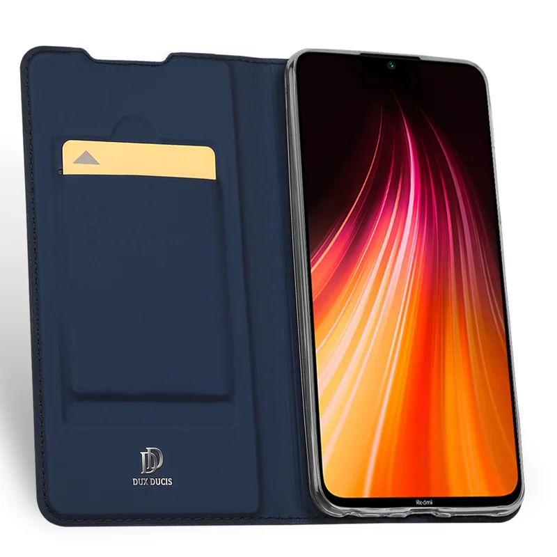 DUX DUCIS чехол для Xiaomi Redmi Note 8 Pro 8T 8A Книга Флип кожаный бумажник чехол