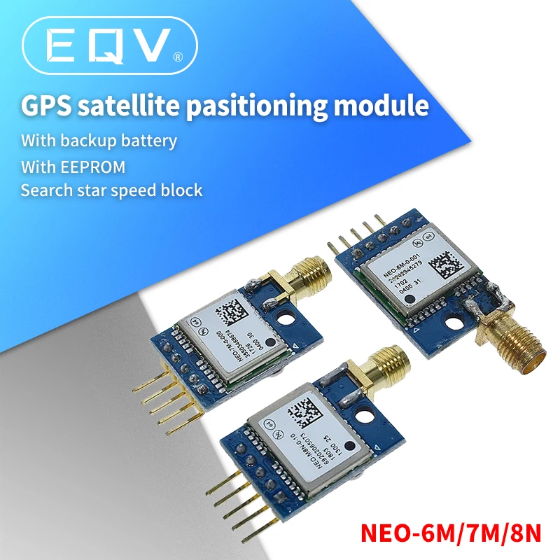 NEO-6M NEO-7M Двусторонняя GPS мини модуль NEO-M8N спутникового позиционирования микроконтроллер СКМ MCU развитию для