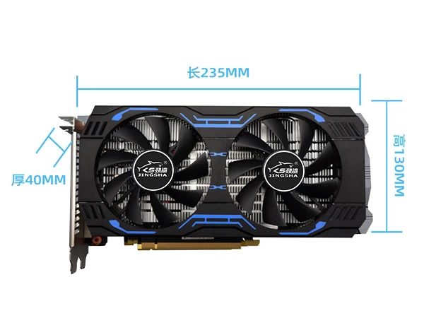 Оригинальная игровая видеокарта Aideo GTX1660Ti 6 ГБ 192bit GDDR6 графическая карта чипсет