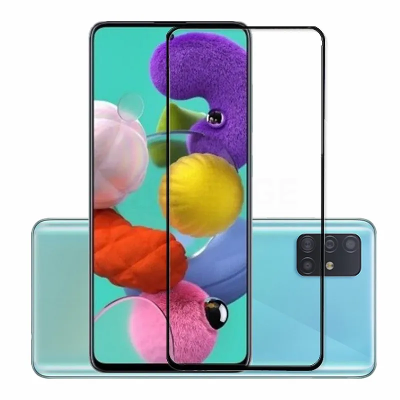 Защитное стекло 9D для Samsung Galaxy A31 A41 A51 A71 A21S A12 A52 A72 A02 A01 Core M01 M21 M31 M51 | Мобильные