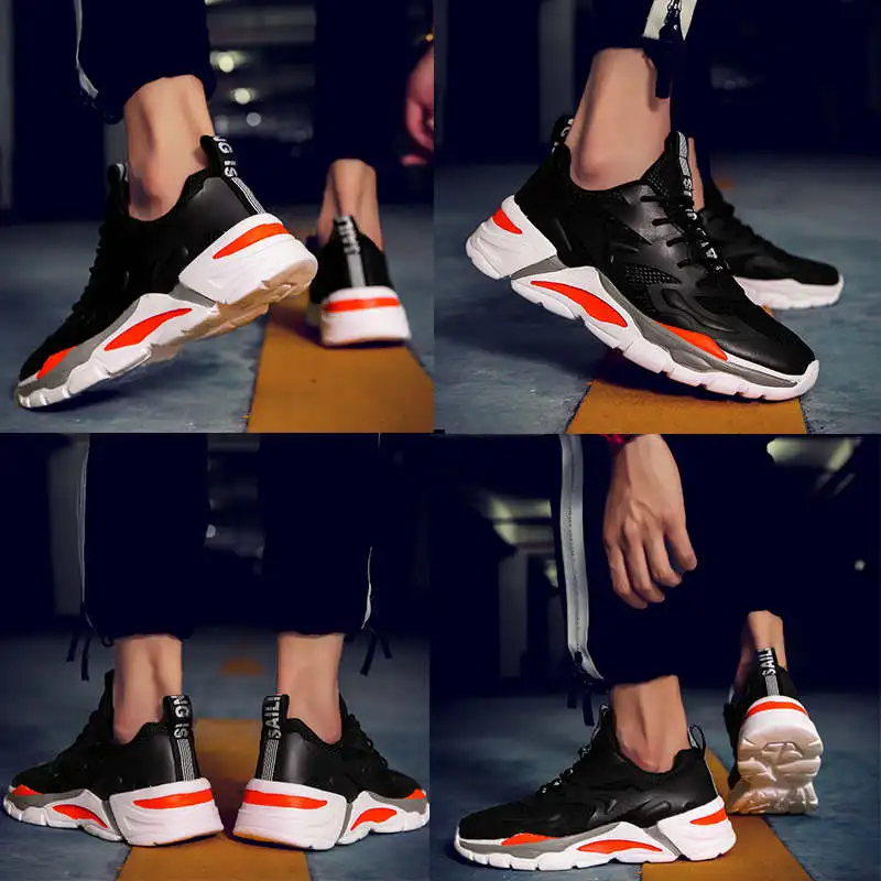 

Sports Shoes For Men Sapatos Sports Sneakers Size 6 Men's Sport Shoes Gentleshoe Men Running Shoes High-End Tennis Calsados Red