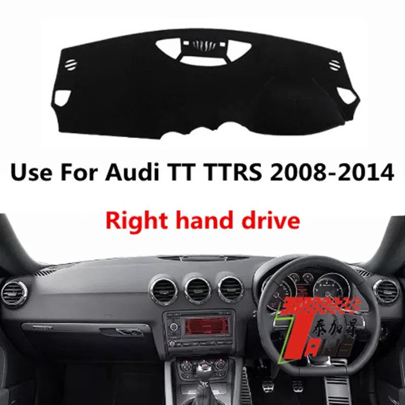 

Крышка приборной панели автомобиля Taijs для Audi TT TTRS 2008 2009 2010 2011 2012 2013 2014, правый руль, хорошее производство, коврик высокого качества