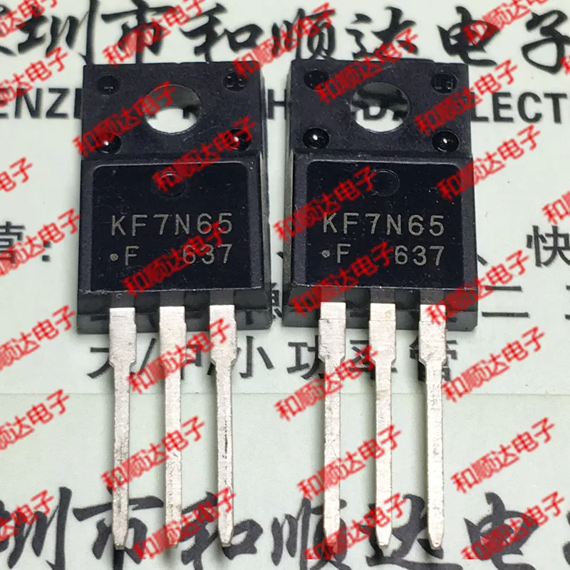 

10pcs/lot KF7N65 new spot TO-220F