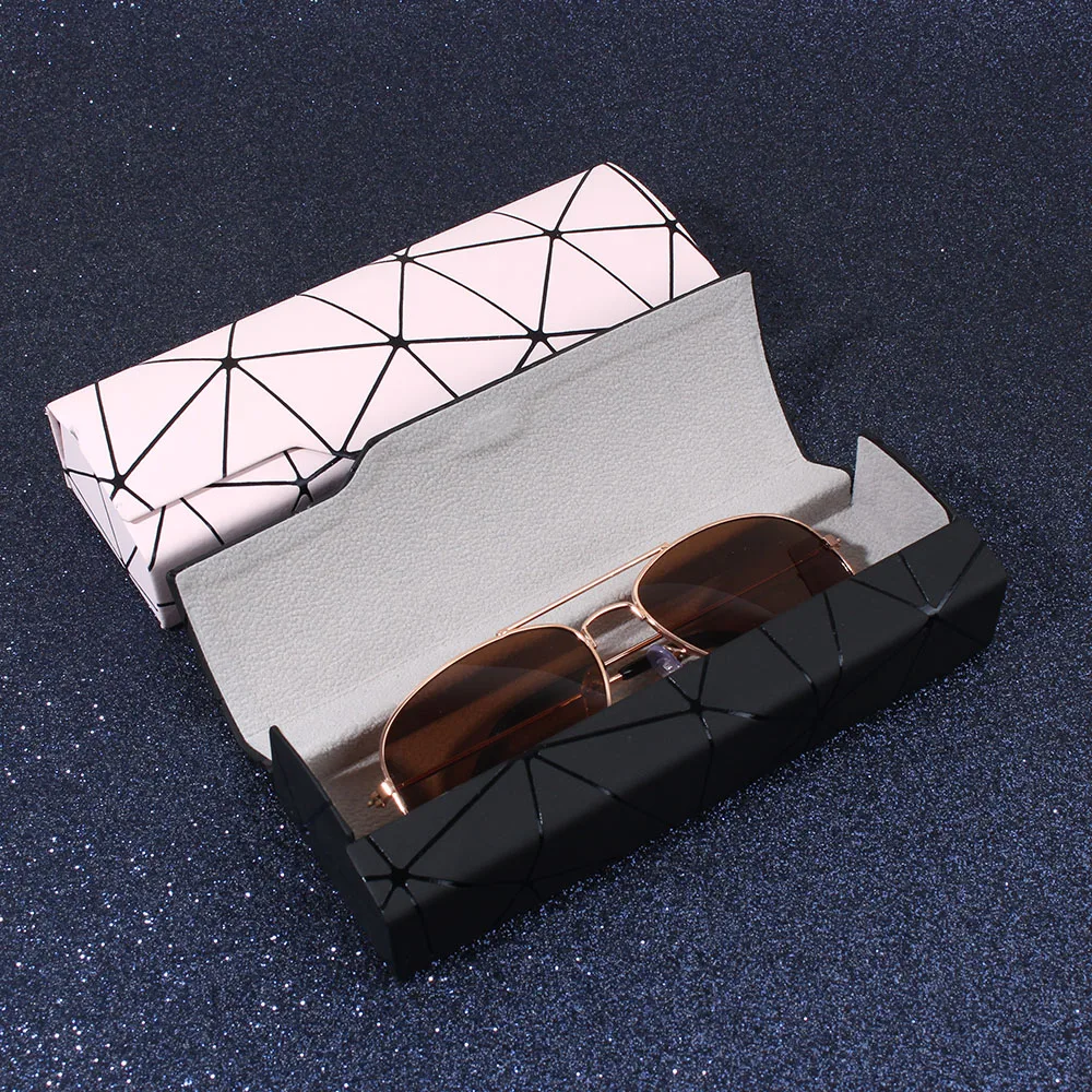 

1pc New Unisex Portable Glasses Box Fashion Rectangle Reading Eyeglasses Sunglasses Protective Case Eyewear Storage Protector