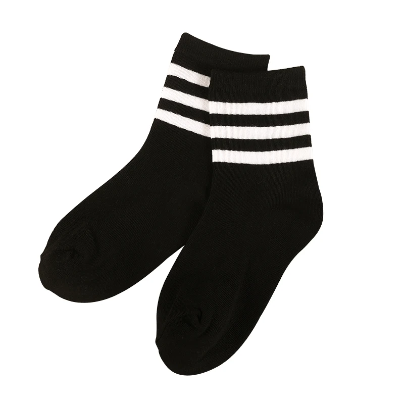 

Детские носки, 5 пар женские носки без пятки осень-зима в полоску удобные спортивные носки Женская Летняя обувь прилив носки