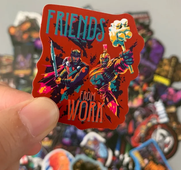 108 ⑤ упак. крутые наклейки супергероя MARVEL детская игрушка наклейка &quotМстители&quot