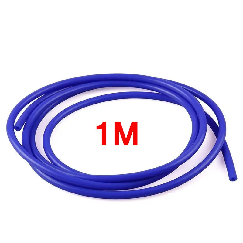 

1M Universal Silicone Vacuum Tube Hose 3mm/4mm/6mm/8mm/10mm/12mm Silicon Tubing Intercooler Pipe Blue Black Accessories