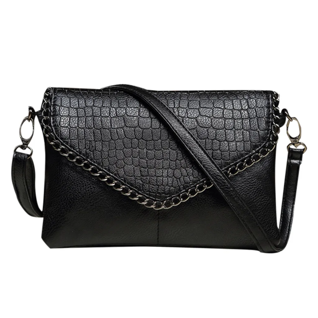 

Luxury Handbags Bags Women Black Femal Crocodile Pattern Shoulder Bag Black Casual Tote Female Handbag Bolsos Mujer Sac Main