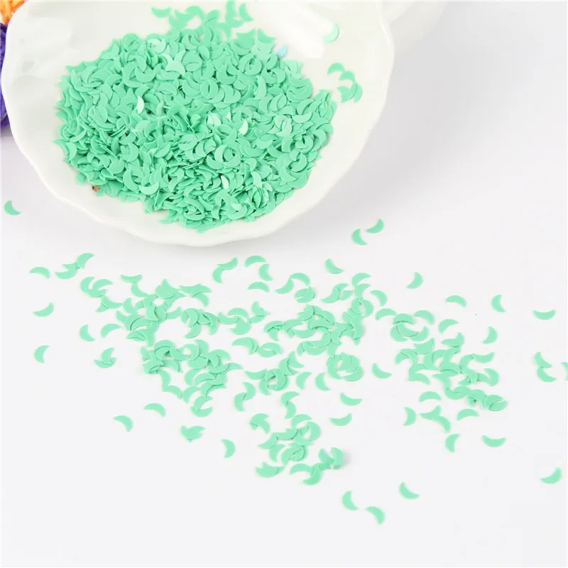 15 г ПВХ маленькие Блестки для ногтей ремесла сердце Звезды Луна Снежинка блесток