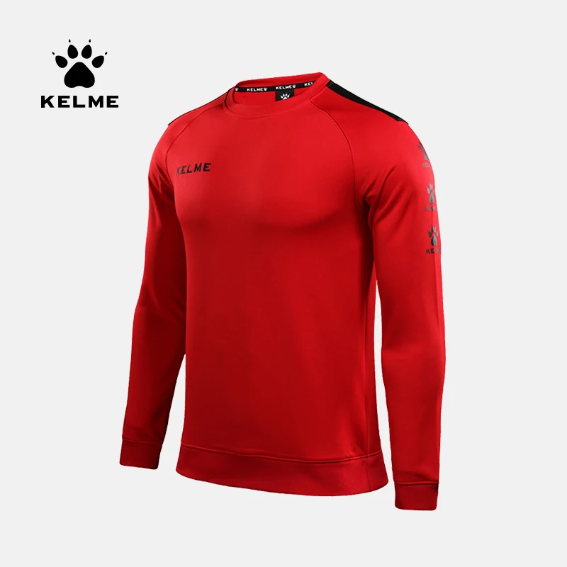 Мужская Спортивная Толстовка KELME пуловер с длинными рукавами для тренировок на